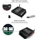 Car / Household Four Channels LED Display Amplifier Audio, Support Bluetooth / MP3 / USB / FM / SD Card with Remote Control, US Plug - 13