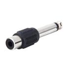 6.35mm to RCA Male to Female Plug Stereo Audio Adapter - 3