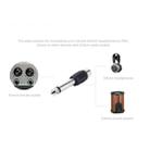 6.35mm to RCA Male to Female Plug Stereo Audio Adapter - 5