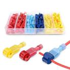 120 in 1 Universal T Shape Push Clamp Solderless Wire Connector Fast Wiring Terminal Insulated Joint Connector Set - 1