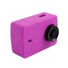 For Xiaomi Xiaoyi Yi II Sport Action Camera Silicone Housing Protective Case Cover Shell(Purple) - 1