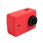 For Xiaomi Xiaoyi Yi II Sport Action Camera Silicone Housing Protective Case Cover Shell(Red) - 1