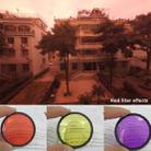6 in 1 Proffesional 58mm Lens Filter(CPL + UV + Red + Yellow + Purple) & Waterproof Housing Case Adapter Ring for GoPro HERO4 / 3+ & Xiaomi Xiaoyi Yi II 4K & SJCAM SJ5000 Sport Action Camera - 8