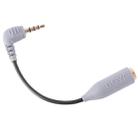 BOYA BY-CIP 3.5mm Jack Audio Male to Female Headset Microphone Adapter Cable(Grey) - 2