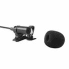 BOYA BY-GM10 Micro 5 Pin Omni-directional Audio Lavalier Condenser Microphone with Tie Clip for GoPro HERO4 /3+ /3(Black) - 5