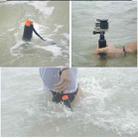 TMC HR391 Shutter Trigger Floating Hand Grip / Diving Surfing Buoyancy Stick with Adjustable Anti-lost Hand Strap for GoPro HERO4 /3+ /3, Xiaomi Xiaoyi Sport Camera(Black) - 4