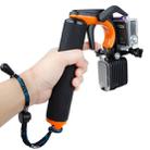 TMC HR391 Shutter Trigger Floating Hand Grip / Diving Surfing Buoyancy Stick with Adjustable Anti-lost Hand Strap for GoPro HERO4 /3+ /3, Xiaomi Xiaoyi Sport Camera(Orange) - 1