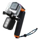 TMC HR391 Shutter Trigger Floating Hand Grip / Diving Surfing Buoyancy Stick with Adjustable Anti-lost Hand Strap for GoPro HERO4 /3+ /3, Xiaomi Xiaoyi Sport Camera(Orange) - 7