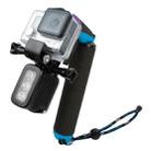TMC HR391 Shutter Trigger Floating Hand Grip / Diving Surfing Buoyancy Stick with Adjustable Anti-lost Hand Strap for GoPro HERO4 /3+ /3, Xiaomi Xiaoyi Sport Camera(Blue) - 7