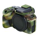 For Canon EOS R10 Soft Silicone Protective Case (Camouflage) - 1