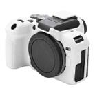 For Canon EOS R10 Soft Silicone Protective Case (White) - 1