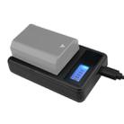 Digital LCD Display Battery Charger with USB Port for Sony NP-FZ100 Battery, Compatible with Sony A9 (ILCE-9) - 1