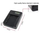 Digital LCD Display Battery Charger with USB Port for Sony NP-FZ100 Battery, Compatible with Sony A9 (ILCE-9) - 6