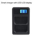Dual Channel Digital LCD Display Battery Charger with USB Port for Sony NP-FZ100 Battery, Compatible with Sony A9 (ILCE-9) - 3
