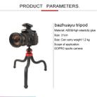 Mini Octopus Flexible Tripod Holder with Phone Clamp for iPhone, Galaxy, Huawei, GoPro Hero11 Black  / HERO10 Black / HERO9 Black / HERO8 Black /7 /6 /5 /5 Session /4 Session /4 /3+ /3 /2 /1, Xiaoyi and Other Action Cameras - 5