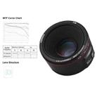 YONGNUO YN50MM F1.8C II F1.8 Auto Focus Lens for Canon EF Mount New Lens (Black) - 4