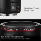 YONGNUO YN50MM F1.8C II F1.8 Auto Focus Lens for Canon EF Mount New Lens (Black) - 7