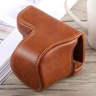 Full Body Camera PU Leather Case Bag with Strap for Sony A5100 (Brown) - 2