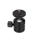 Mini 360 Degree Rotation Panoramic Metal Ball Head for DSLR & Digital Cameras(Black) - 1