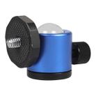 Mini 360 Degree Rotation Panoramic Metal Ball Head for DSLR & Digital Cameras (Blue) - 4