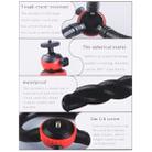 MZ305 Mini Octopus Flexible Tripod Holder with Ball Head for SLR Cameras, GoPro HERO10 Black / HERO9 Black / HERO8 Black /7 /6 /5 /5 Session /4 Session /4 /3+ /3 /2 /1, DJI Osmo Action, Xiaoyi and Other Action Cameras, Cellphone, Size:30cmx5cm - 12