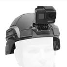 GP193 Aluminium Alloy Helmet Selfie Stand for GoPro HERO 1/2/3/3+/4/5 Session/6/7 , Xiaoyi and 4K 2 Generation Sports Camera - 9