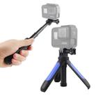 GP446 Multifunctional Mini Fixed Tripod for GoPro, Insta360, DJI and Other Action Cameras(Blue) - 1