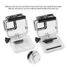 GP452 Waterproof Case + Touch Back Cover for GoPro HERO7 White / Silver - 3