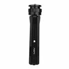 ADAI Adjustable Aluminum Alloy Mini Tripod Stand Tabletop Tripod for DSLR & Digital Cameras(Black) - 2