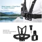 Sunnylife OP-Q9201 Elastic Adjustable Body Chest Straps Belt with Metal Adapter for DJI OSMO Pocket - 4