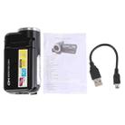 1280x720P HD 16X Digital Zoom 16.0 MP Digital Video Camera Recorder with 2.0 inch LCD Screen(Black) - 6