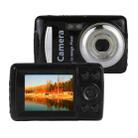 1280x720P HD 4X Digital Zoom 16.0 MP Digital Video Camera Recorder with 2.4 inch TFT Screen(Black) - 1
