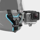 Helmet Belt Mount + Waterproof Housing Protective Case for GoPro HERO7 Black /6 /5 - 8