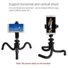 V-R1 Mini Octopus Flexible Tripod Holder with Ball Head for SLR Cameras, GoPro, Cellphone(Black) - 3