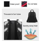 DL-B028 Portable Casual Style Waterproof Scratch-proof Outdoor Sports Backpack SLR Camera Bag Phone Bag for GoPro, SJCAM, Nikon, Canon, Xiaomi Xiaoyi YI, iPad, Apple, Samsung, Huawei, Size: 27.5 * 12.5 * 34 cm(Orange) - 9