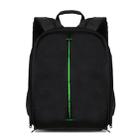 DL-B028 Portable Casual Style Waterproof Scratch-proof Outdoor Sports Backpack SLR Camera Bag Phone Bag for GoPro, SJCAM, Nikon, Canon, Xiaomi Xiaoyi YI, iPad, Apple, Samsung, Huawei, Size: 27.5 * 12.5 * 34 cm(Green) - 2