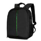 DL-B028 Portable Casual Style Waterproof Scratch-proof Outdoor Sports Backpack SLR Camera Bag Phone Bag for GoPro, SJCAM, Nikon, Canon, Xiaomi Xiaoyi YI, iPad, Apple, Samsung, Huawei, Size: 27.5 * 12.5 * 34 cm(Green) - 5