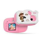 2.0 Mega Pixel 1.44 inch HD Screen Creative DIY Mini Digital Camera for Children (Pink) - 1