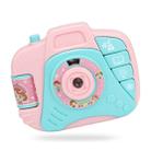 Children Cartoon Projector Simulated Camera Educational Toys (Pink) - 1