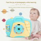 Children Cartoon Projector Simulated Camera Educational Toys (Blue) - 3
