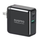 RUIGPRO 5V 3A QC 3.0 + PD Quick Charger Power Adapter for DJI OSMO Action, US Plug - 1