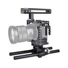 YELANGU CA7 YLG0908A-A Handle Video Camera Cage Stabilizer for  Sony A7K & A7X & A73  & A7S & A7R & A7RII & A7SII(Black) - 1