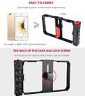 YELANGU YLG0901B Vlogging Live Broadcast Smartphone Plastic Cage Video Rig Filmmaking Recording Handle Stabilizer Bracket for iPhone, Galaxy, Huawei, Xiaomi, HTC, LG, Google, and Other Smartphones(Black) - 6