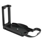 1/4 inch Vertical Shoot Quick Release L Plate Bracket Base Holder for Canon EOS 5D Mark IV (Black) - 1