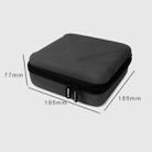 Sunnylife DJI-LM54 Portable Diamond Texture PU Leather Storage Bag for DJI Osmo Mobile 3,  Size: 19.5cm x 18.5cm x 7.7cm - 6