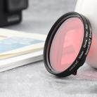 RUIGPRO for GoPro HERO 7/6 /5 Professional 52mm Red Color Lens Filter with Filter Adapter Ring & Lens Cap - 1