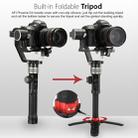 AFI D3 3-Axis Stabilized Handheld Gimbal Stabilizer for GoPro, DSLR Cameras, Smartphones, Built-in Foldable Tripod, Follow Focus Function(Black) - 3