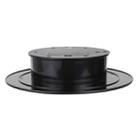 25cm 360 Degree Electric Rotating Turntable Display Stand Video Shooting Props Turntable for Photography, Load 3kg, Powered by Battery(Black) - 3