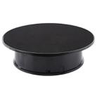 20cm 360 Degree Electric Rotating Turntable Display Stand Photography Video Shooting Props Turntable, Load 1.5kg, Powered by Battery & USB(Black) - 1