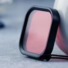 Square Housing Diving Color Lens Filter for GoPro HERO8 Black(Pink) - 1